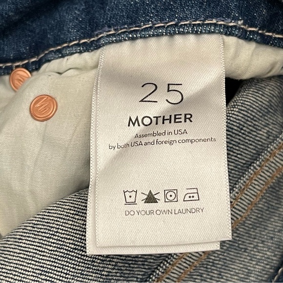 MOTHER The Looker Jeans Size 25 NWT - Picture 5 of 7